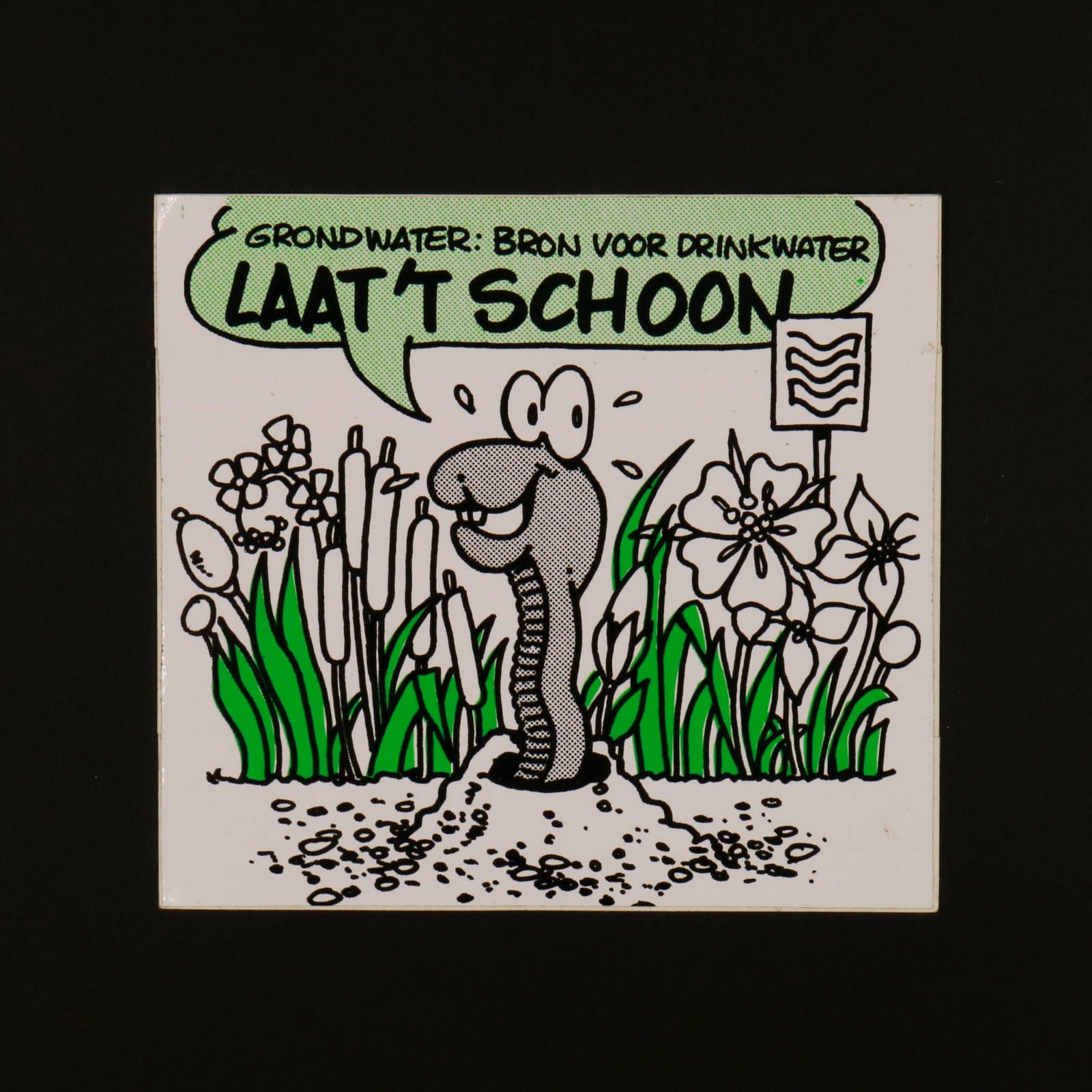 LAAT'T SCHOON ヴィンテージステッカー オランダ
