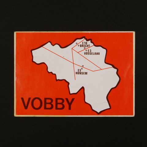 VOBBY ヴィンテージステッカー オランダ