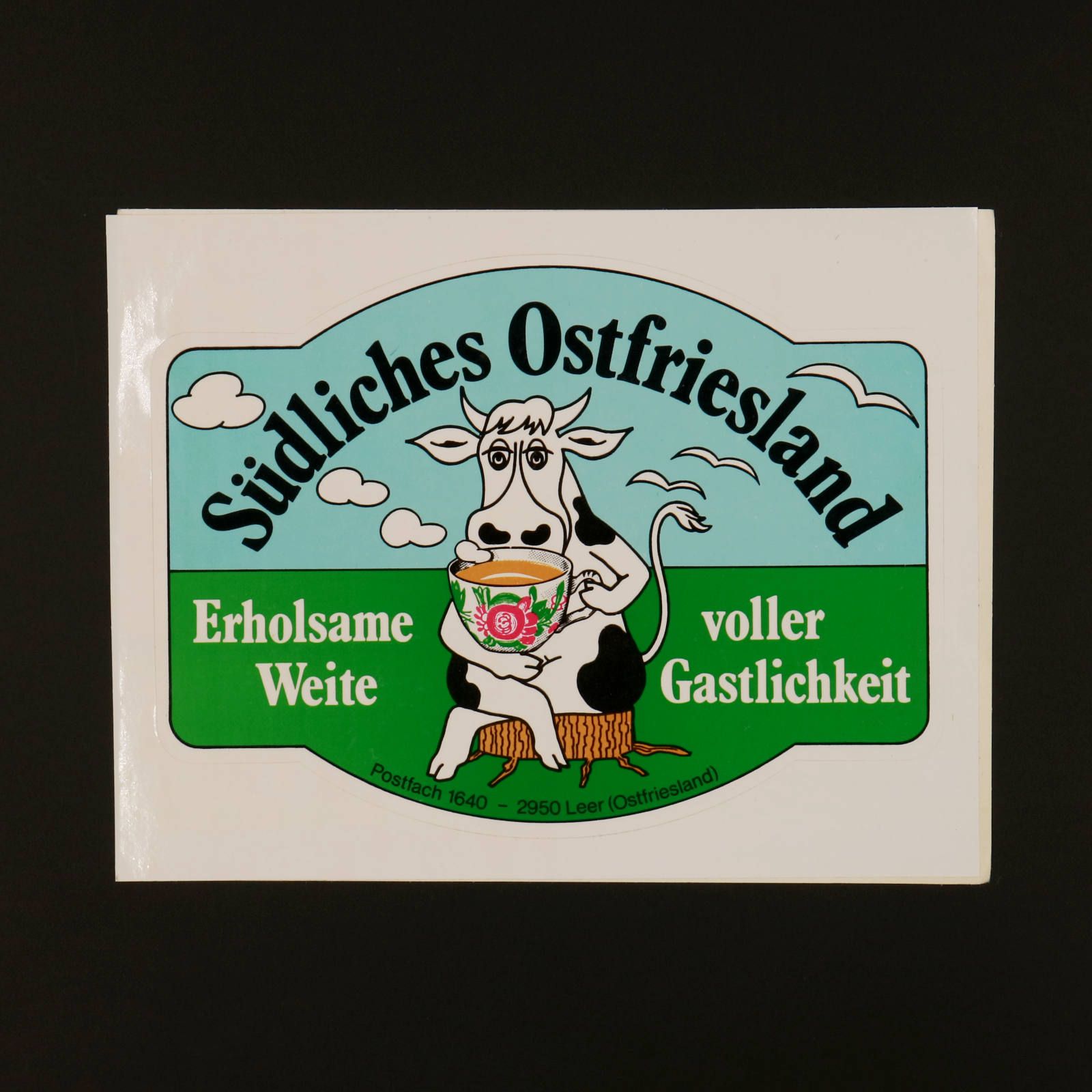 Sudliches Ostfriesland ヴィンテージステッカー オランダ
