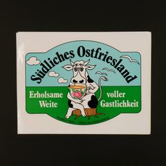 Sudliches Ostfriesland ヴィンテージステッカー オランダ