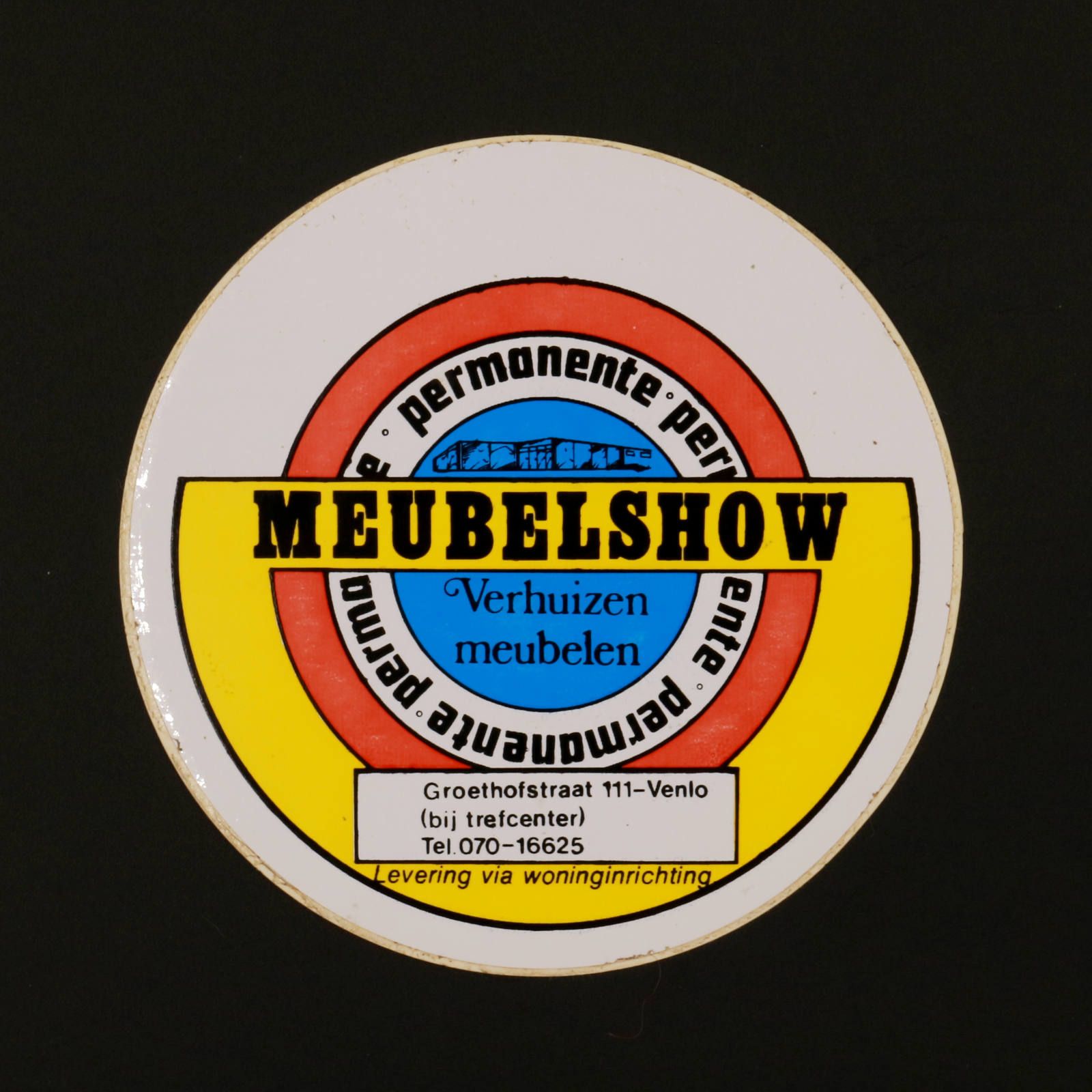 NEUBELSHOW ヴィンテージステッカー オランダ