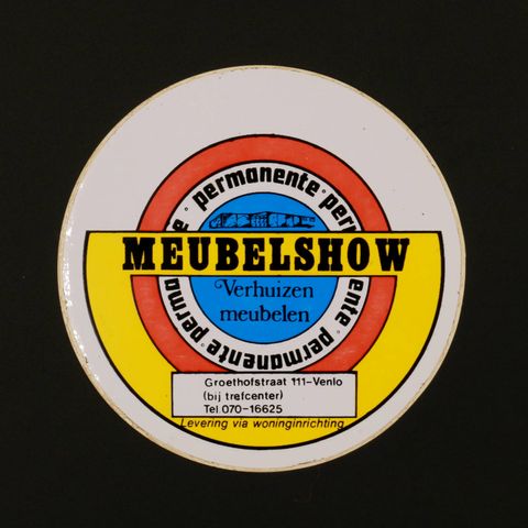 NEUBELSHOW ヴィンテージステッカー オランダ