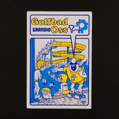 Grandio Golfbad Oss ヴィンテージステッカー オランダ