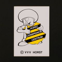 HORST CHAMPIGNON CENTRUM ヴィンテージステッカー オランダ