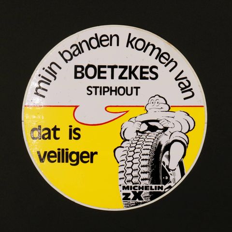 MICHELIN ヴィンテージステッカー オランダ