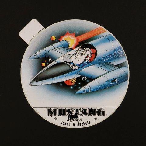 MUSTANG JEANS&JACKET ヴィンテージステッカー オランダ