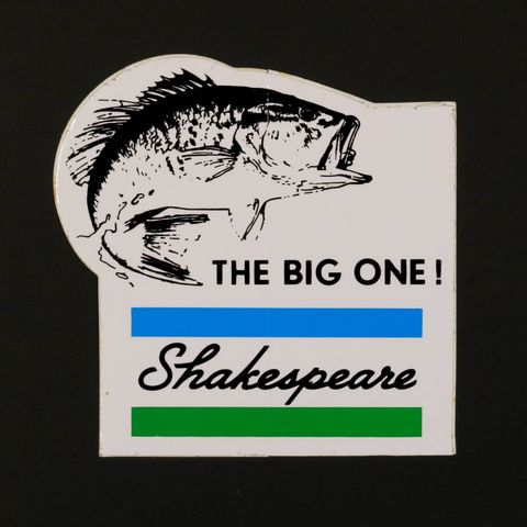 Shakespeare ヴィンテージステッカー オランダ