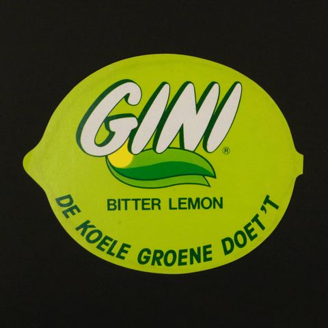 GINI ヴィンテージステッカー オランダ