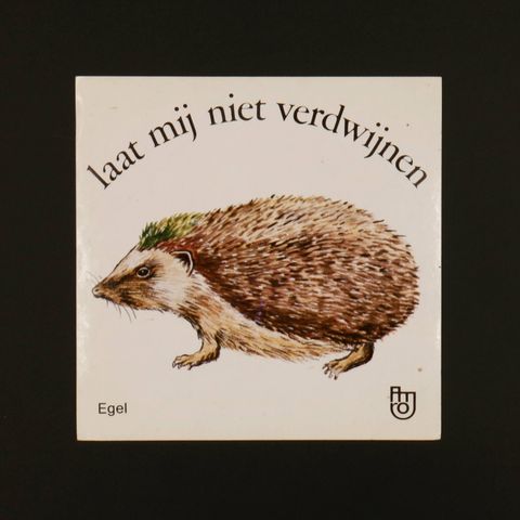 laat mij niet verdwijnen ヴィンテージステッカー オランダ