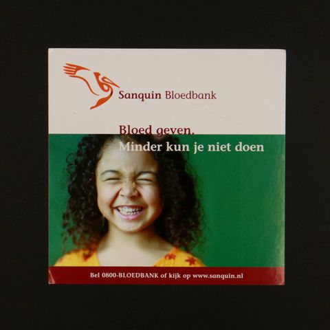 Sanquin Bloedbank ヴィンテージステッカー オランダ