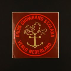 DRUM-SHOEBAND ST.CLARA ヴィンテージステッカー オランダ