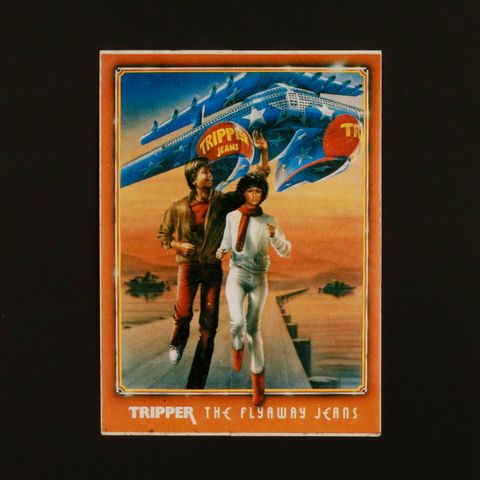 TRIPPER THE FLYAWAY JEANS ヴィンテージステッカー オランダ
