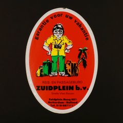 ZUIDPLEIN b.v. ヴィンテージステッカー オランダ