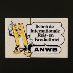 ANWB ヴィンテージステッカー オランダ