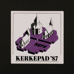 KERKEPAD '87 ヴィンテージステッカー オランダ