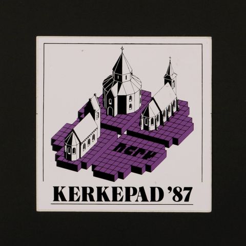 KERKEPAD '87 ヴィンテージステッカー オランダ