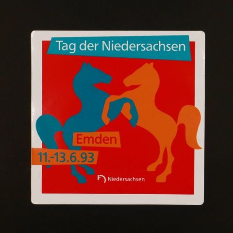 Niedersachsen ヴィンテージステッカー オランダ