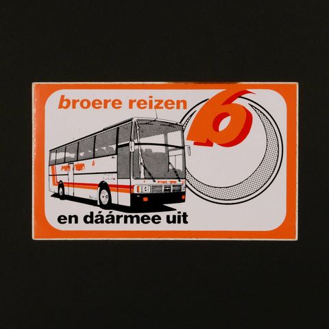 broere reizen ヴィンテージステッカー オランダ