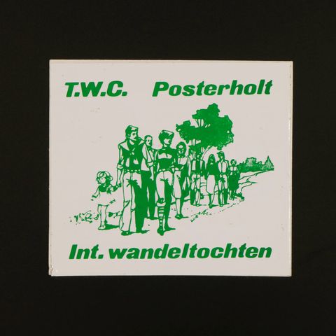 T.W.C. Posterholt ヴィンテージステッカー オランダ