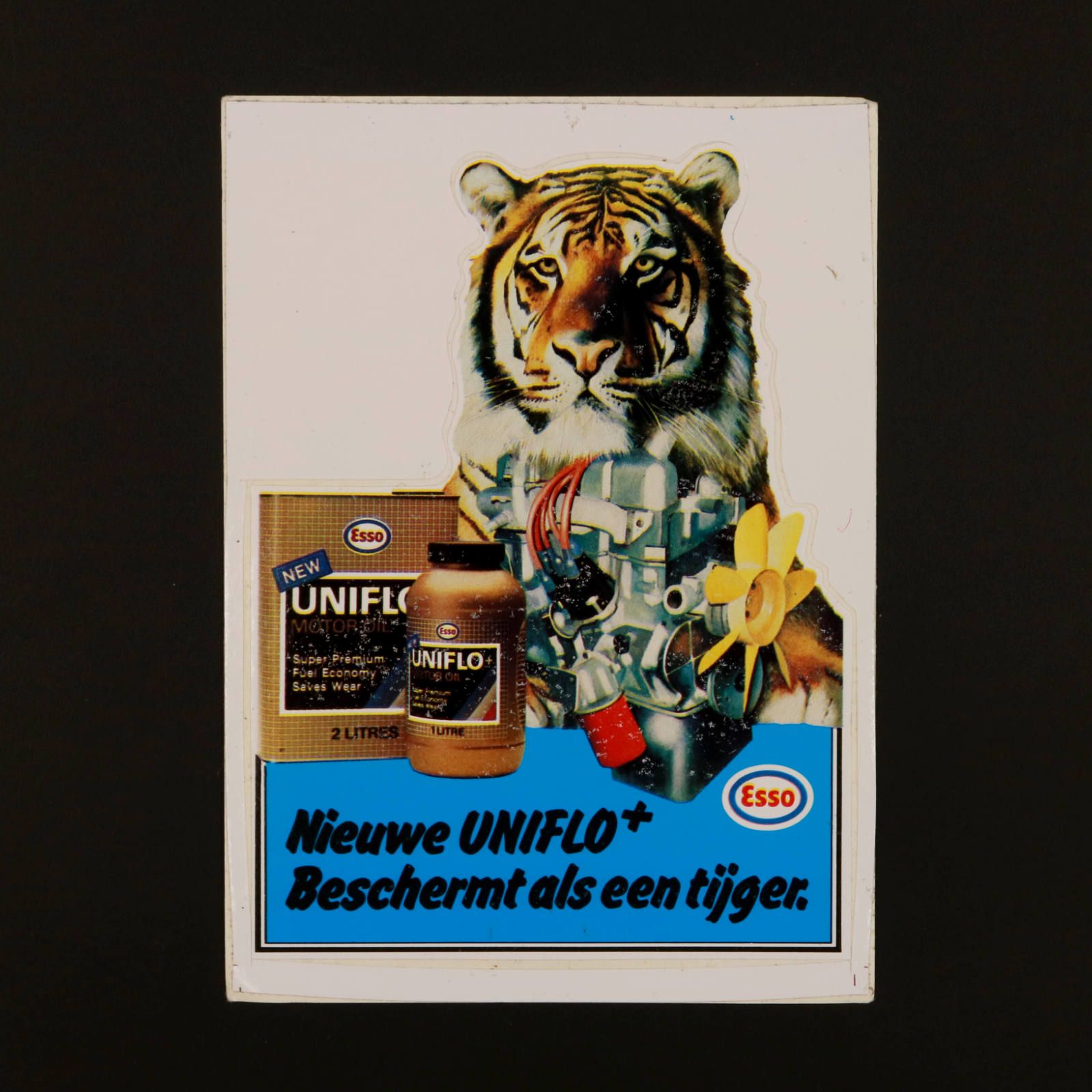 Esso UNIFLO+ ヴィンテージステッカー オランダ