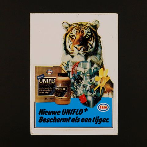 Esso UNIFLO+ ヴィンテージステッカー オランダ