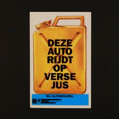 Veilig Verkeer Nederland ヴィンテージステッカー オランダ