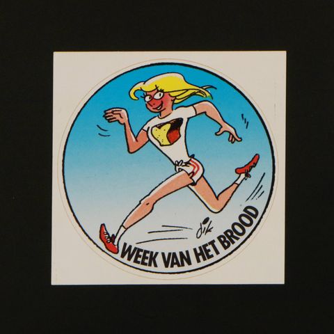 WEEK VAN HET BROOD ヴィンテージステッカー オランダ