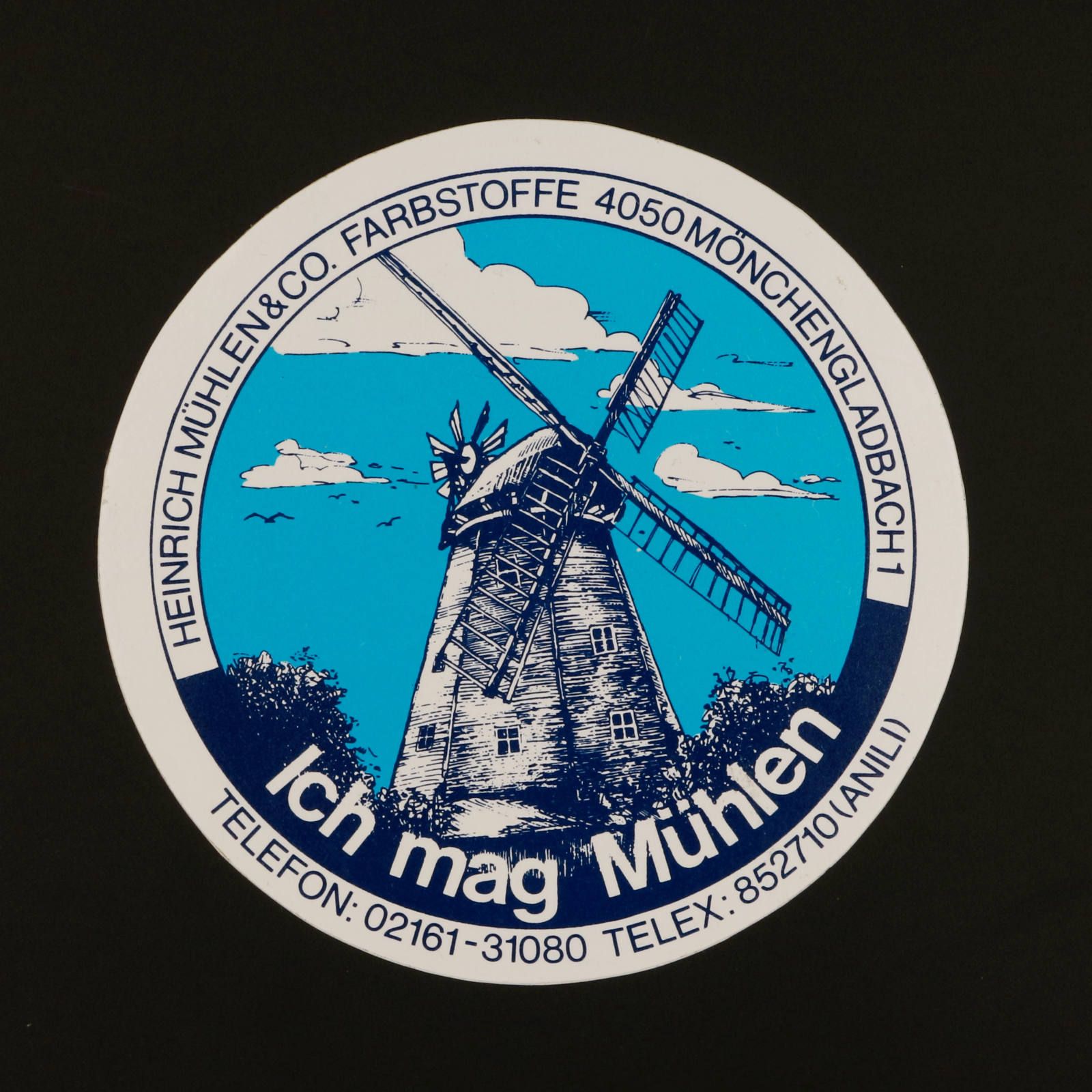 HEINRICH MUHLEN&CO. ヴィンテージステッカー オランダ