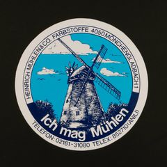 HEINRICH MUHLEN&CO. ヴィンテージステッカー オランダ