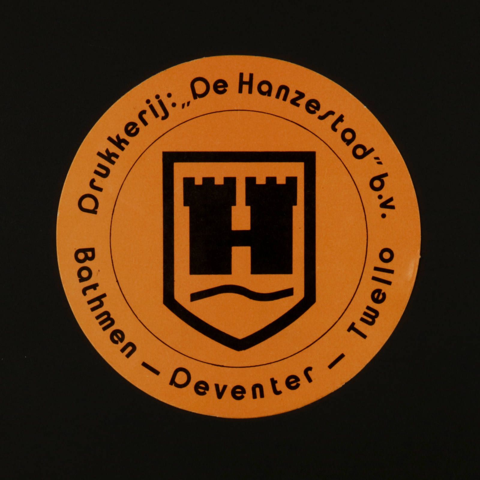 Bathmen Deventer Twello ヴィンテージステッカー オランダ