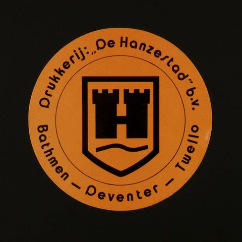 Bathmen Deventer Twello ヴィンテージステッカー オランダ
