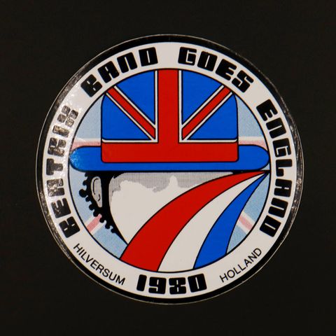 BEATRIX BAND GOES ENGLAND 1980 ヴィンテージステッカー オランダ