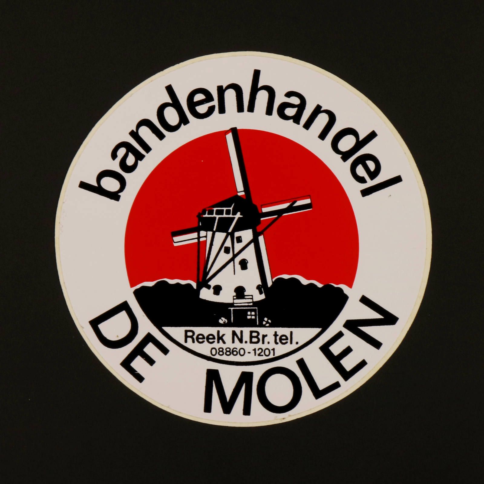 bandenhandel DE MOLEN ヴィンテージステッカー オランダ