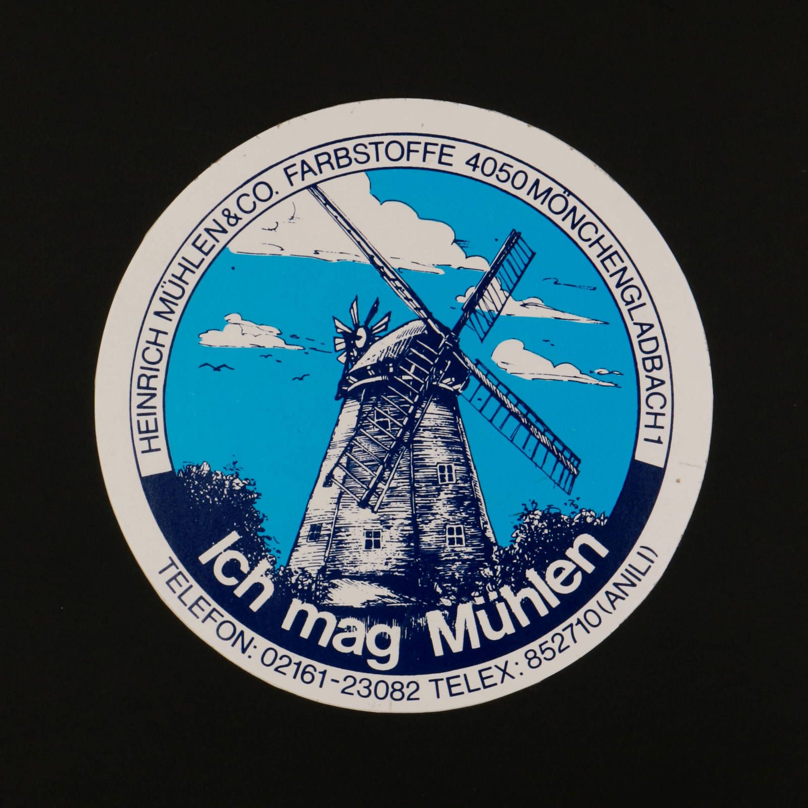 HEINRICH MUHLEN&CO. ヴィンテージステッカー オランダ