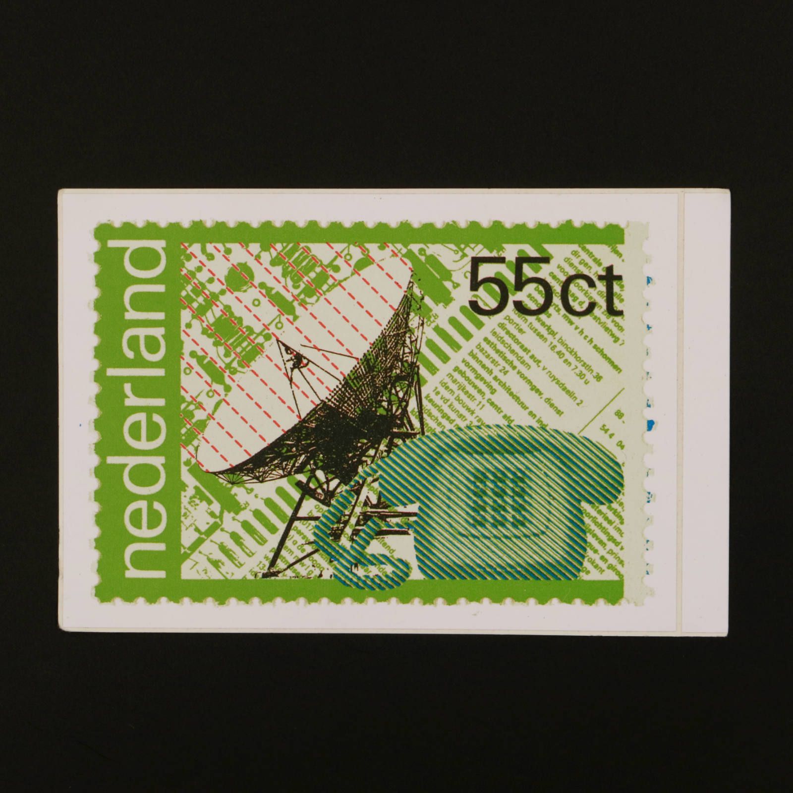 nederland 55ct ヴィンテージステッカー オランダ