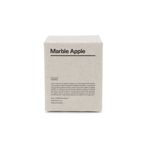 「Marble Apple Small」Jade Green