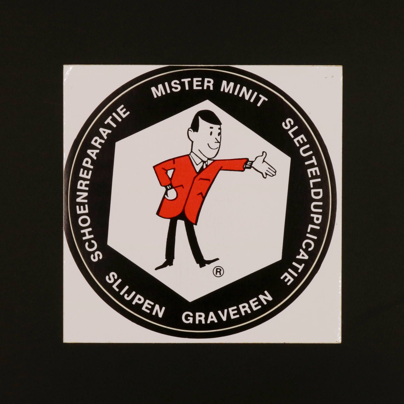 MISTER MINIT ヴィンテージステッカー オランダ
