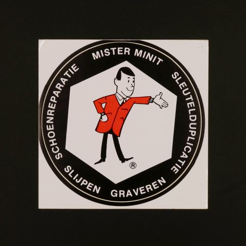 MISTER MINIT ヴィンテージステッカー オランダ