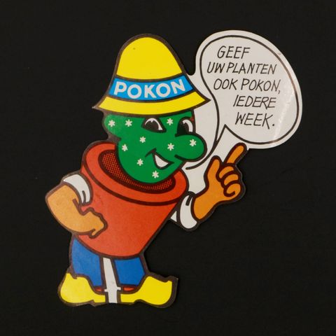 POKON ヴィンテージステッカー オランダ