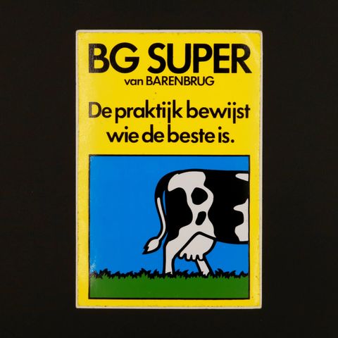 BG SUPER ヴィンテージステッカー オランダ