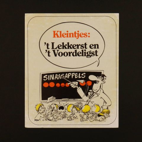 Kleintjes ヴィンテージステッカー オランダ