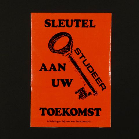 SLEUTEL TOEKOMST ヴィンテージステッカー オランダ
