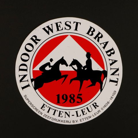INDOOR WEST BRABANT ETTEN-LEUR ヴィンテージステッカー オランダ