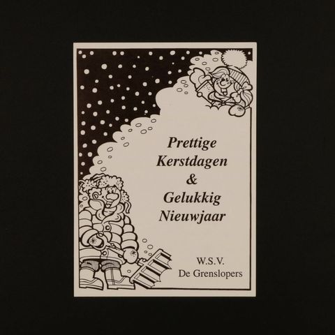 W.S.V. De Grenslopers ヴィンテージステッカー オランダ