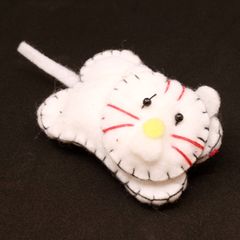 ヴィンテージ 猫バレッタ 80's フランス