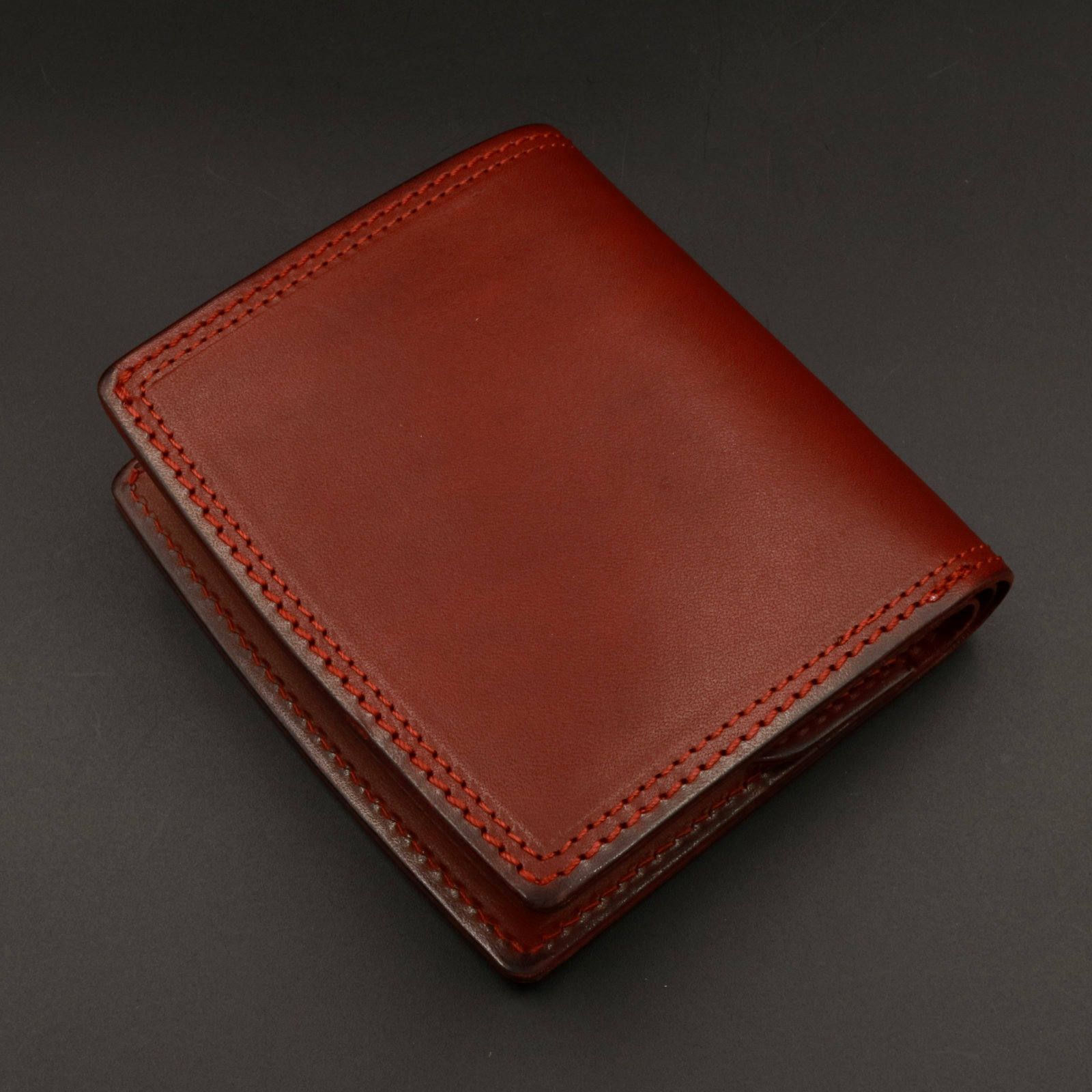 「SLATE」 G.E.Wallets スマートウォレット/レディッシュブラウン