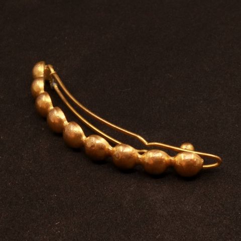 ヴィンテージ メタルヘアクリップ 63's フランス