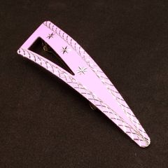 ヴィンテージ メタルバレッタ 80's フランス