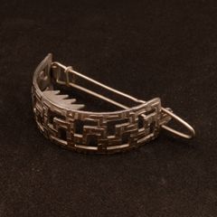 ヴィンテージ メタルヘアクリップ 60's フランス