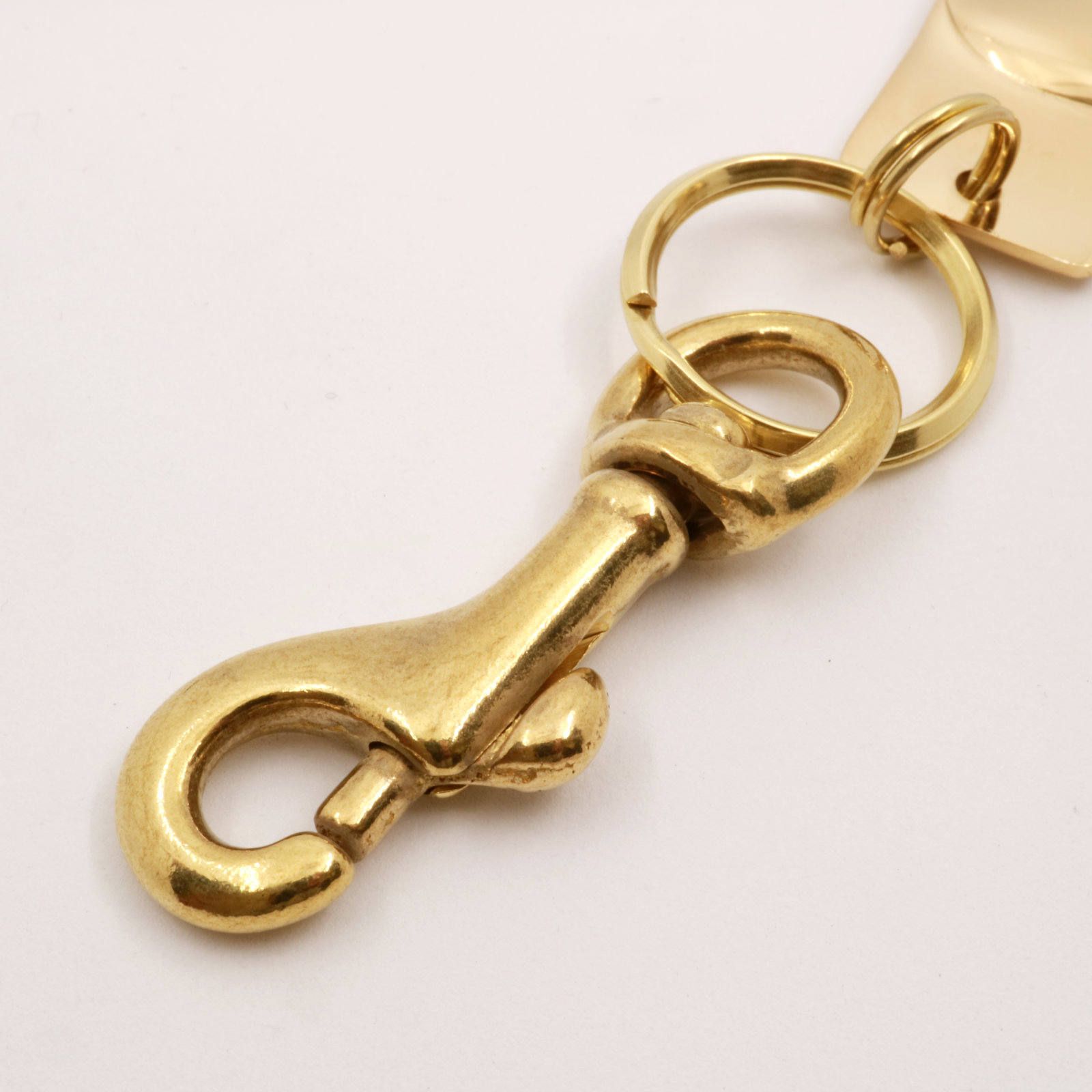 「BRASS SHOE HORN KEY-HOLDER S」シューホーン・キーホルダー 【PICUS】